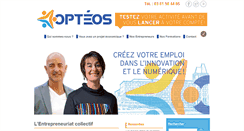 Desktop Screenshot of opteos.fr